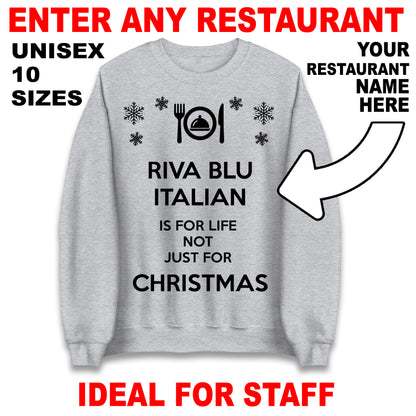 Restaurant Christmas Jumper