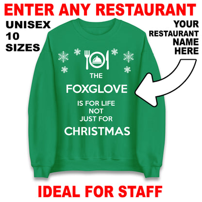 Restaurant Christmas Jumper
