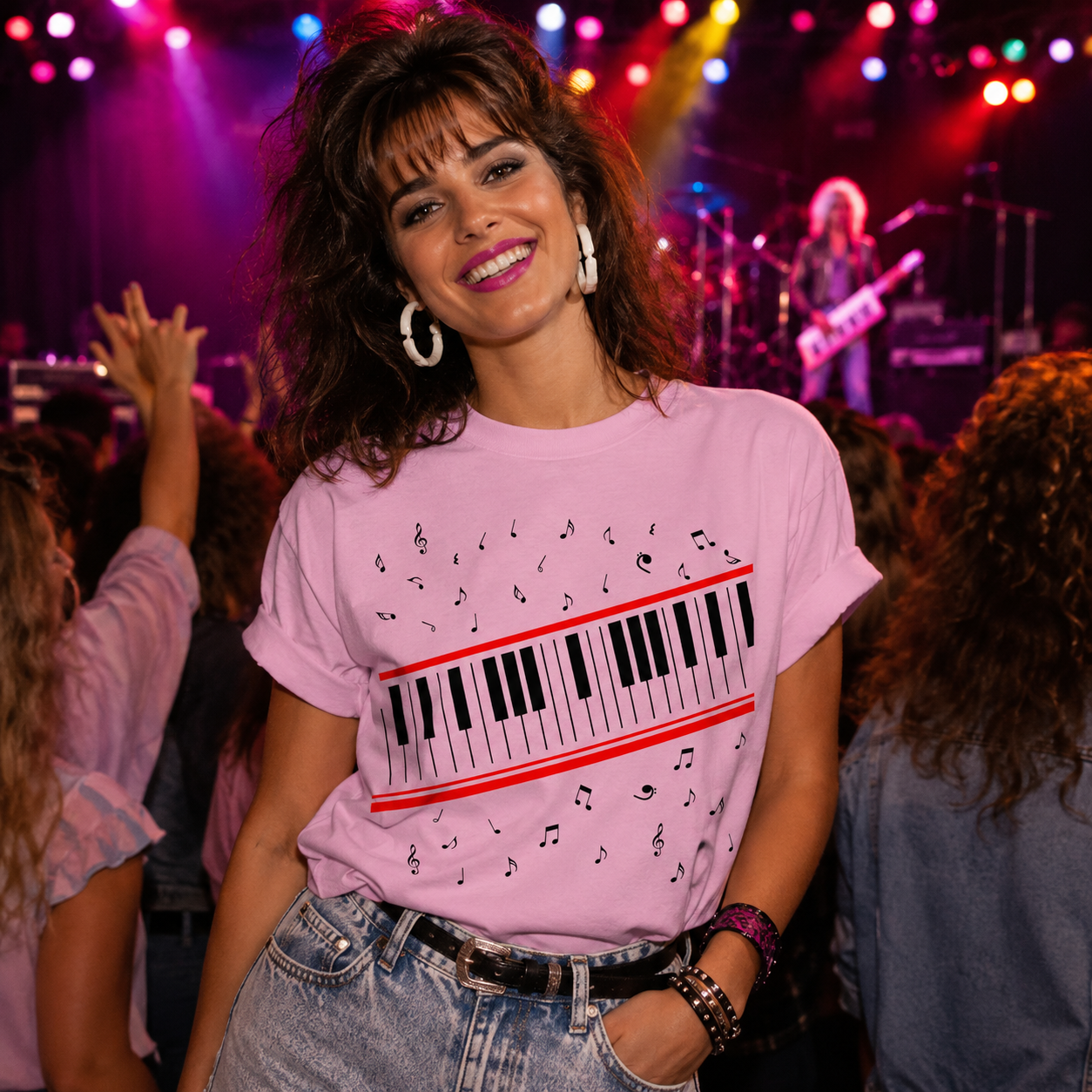 Piano Beat It Michael Jackson MTV T Shirt
