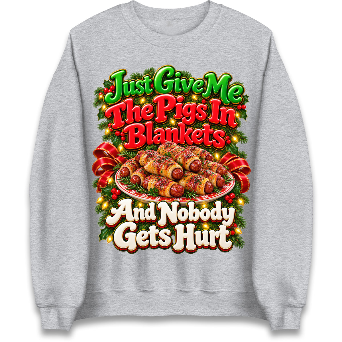 Pigs In Blankets Christmas Jumper