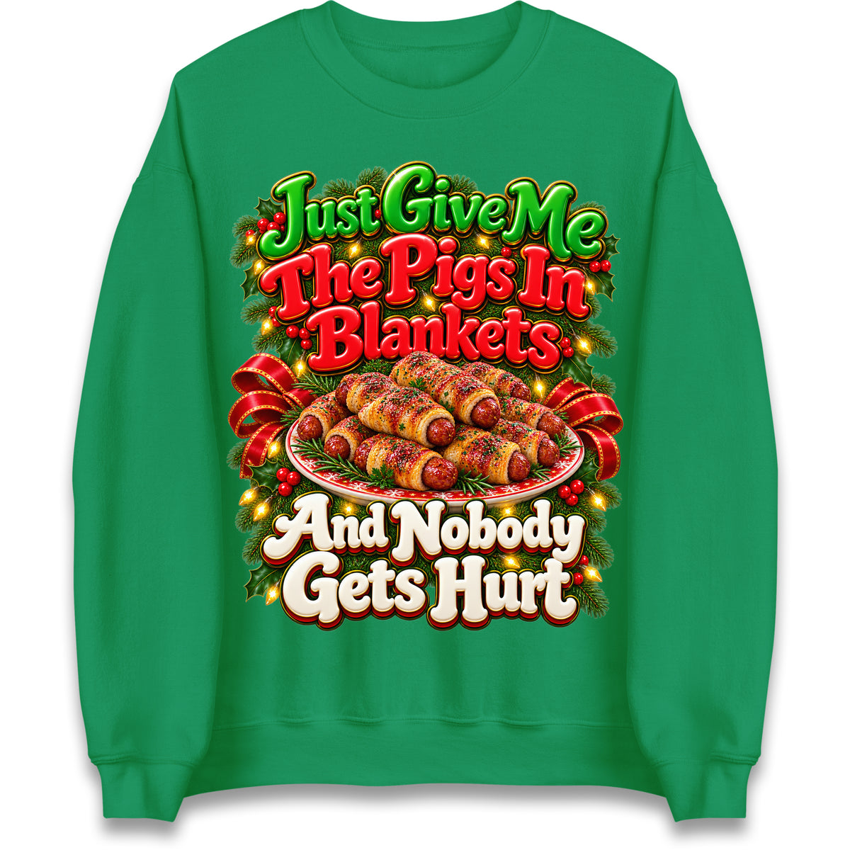 Pigs In Blankets Christmas Jumper