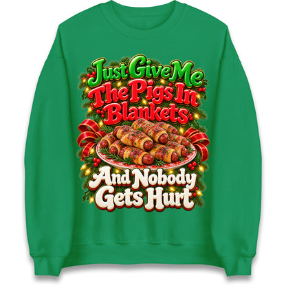 Pigs In Blankets Christmas Jumper