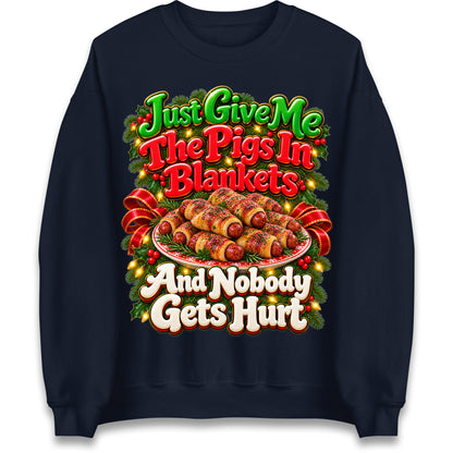 Pigs In Blankets Christmas Jumper