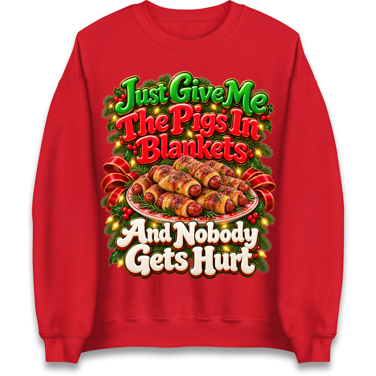 Pigs In Blankets Christmas Jumper
