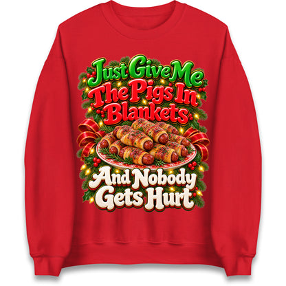 Pigs In Blankets Christmas Jumper