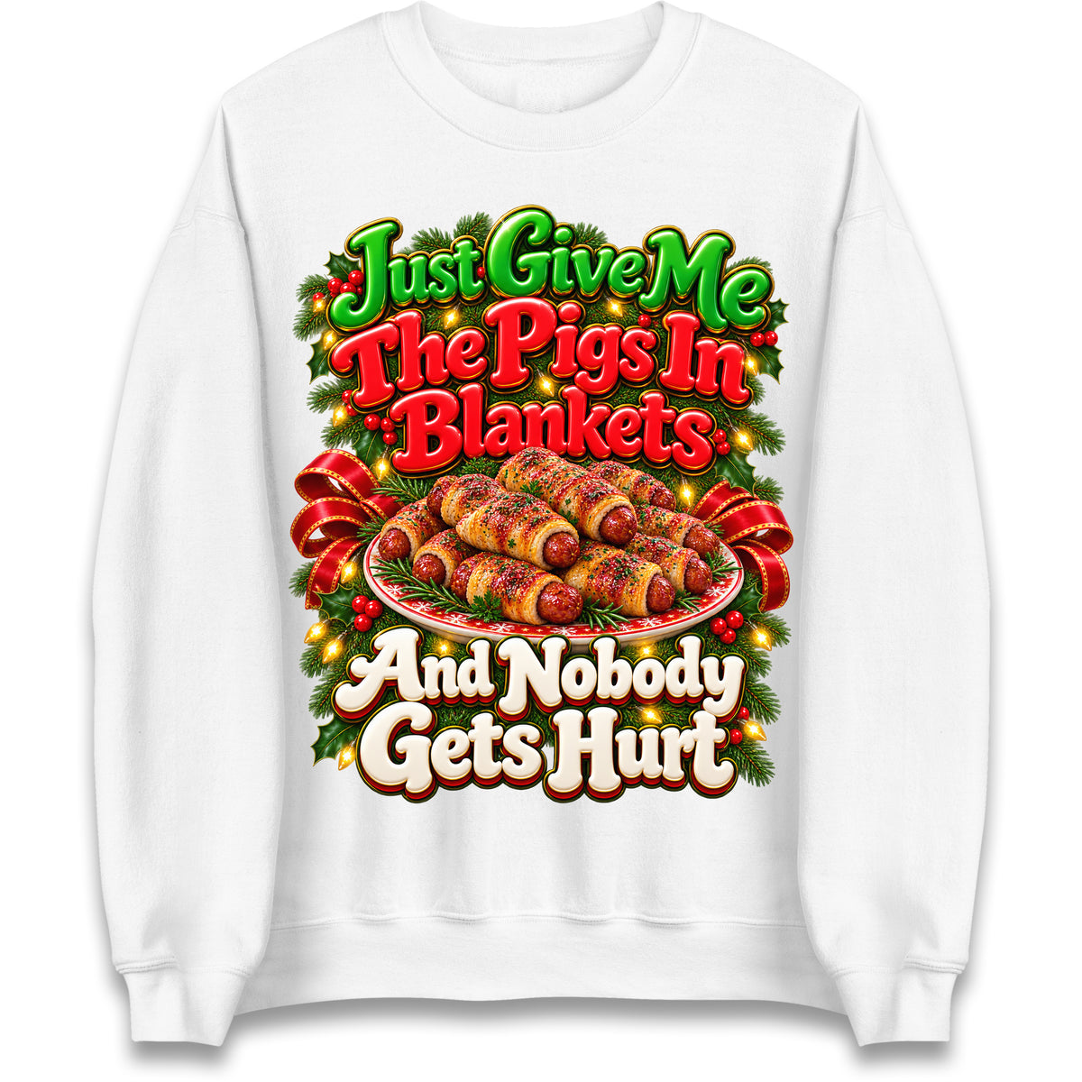 Pigs In Blankets Christmas Jumper