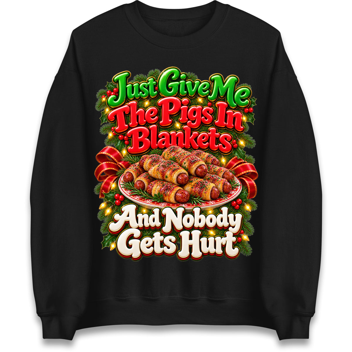 Pigs In Blankets Christmas Jumper