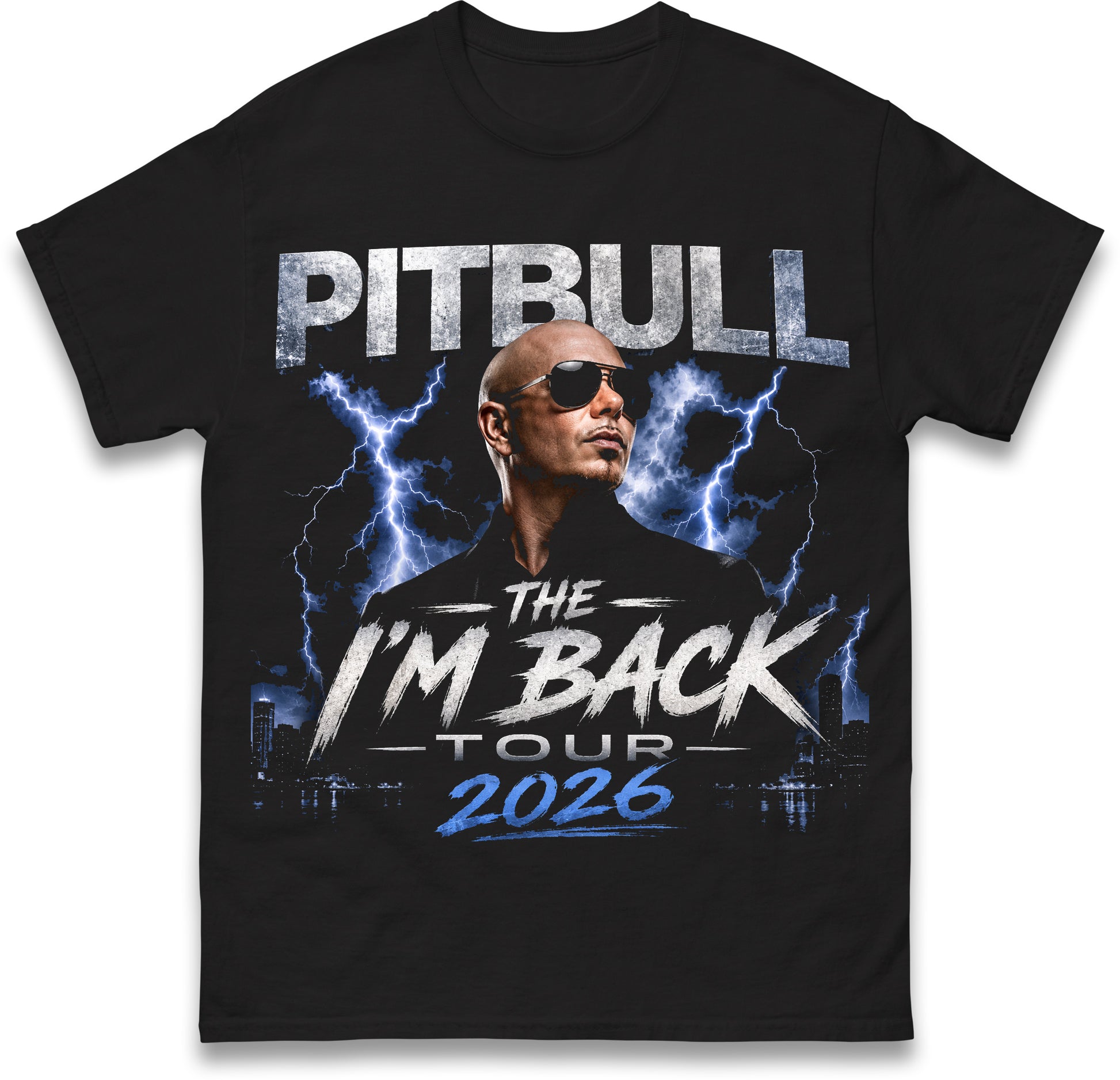 Pitbull The I'm Back Tour 2026 T Shirt