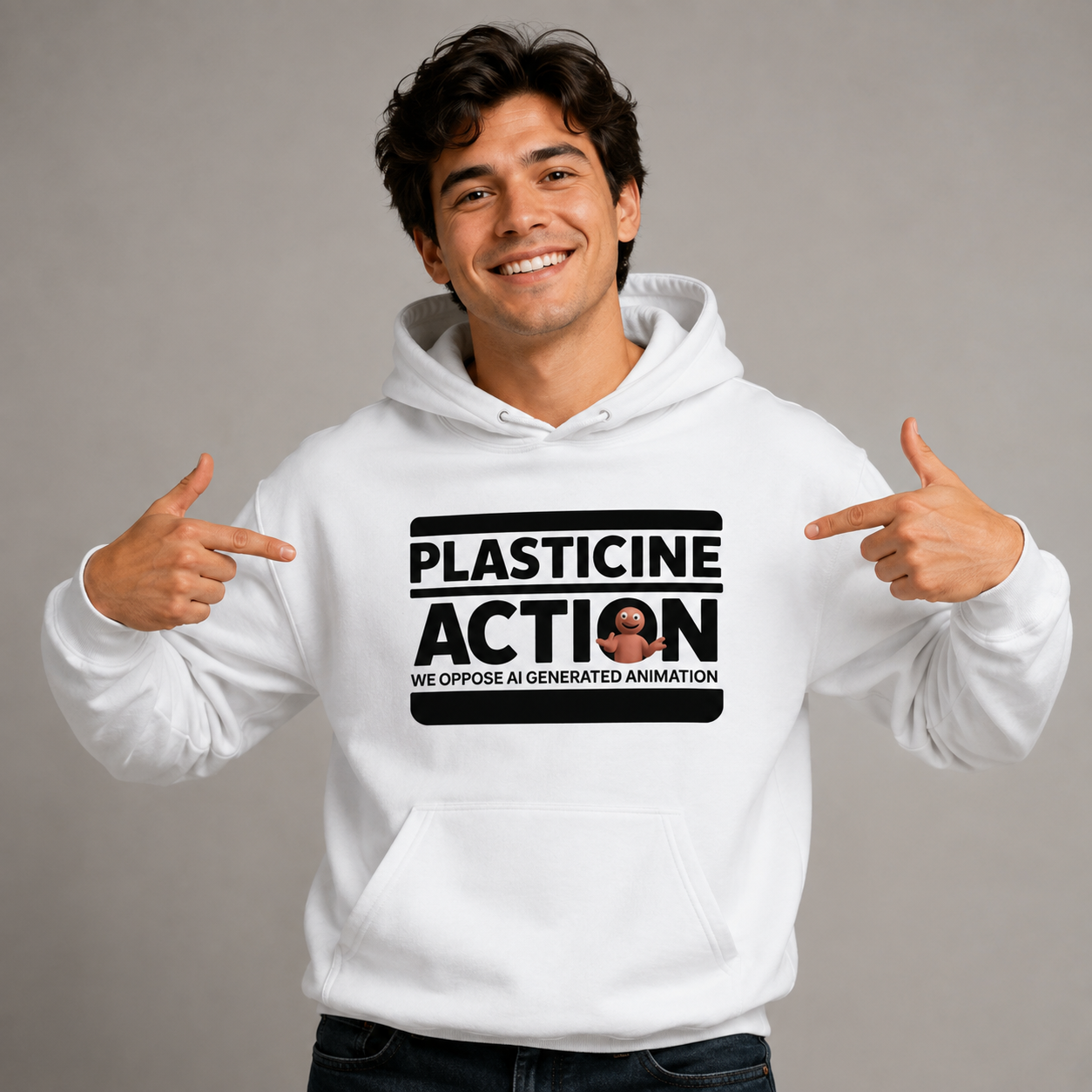 Plasticine Action Hoodie