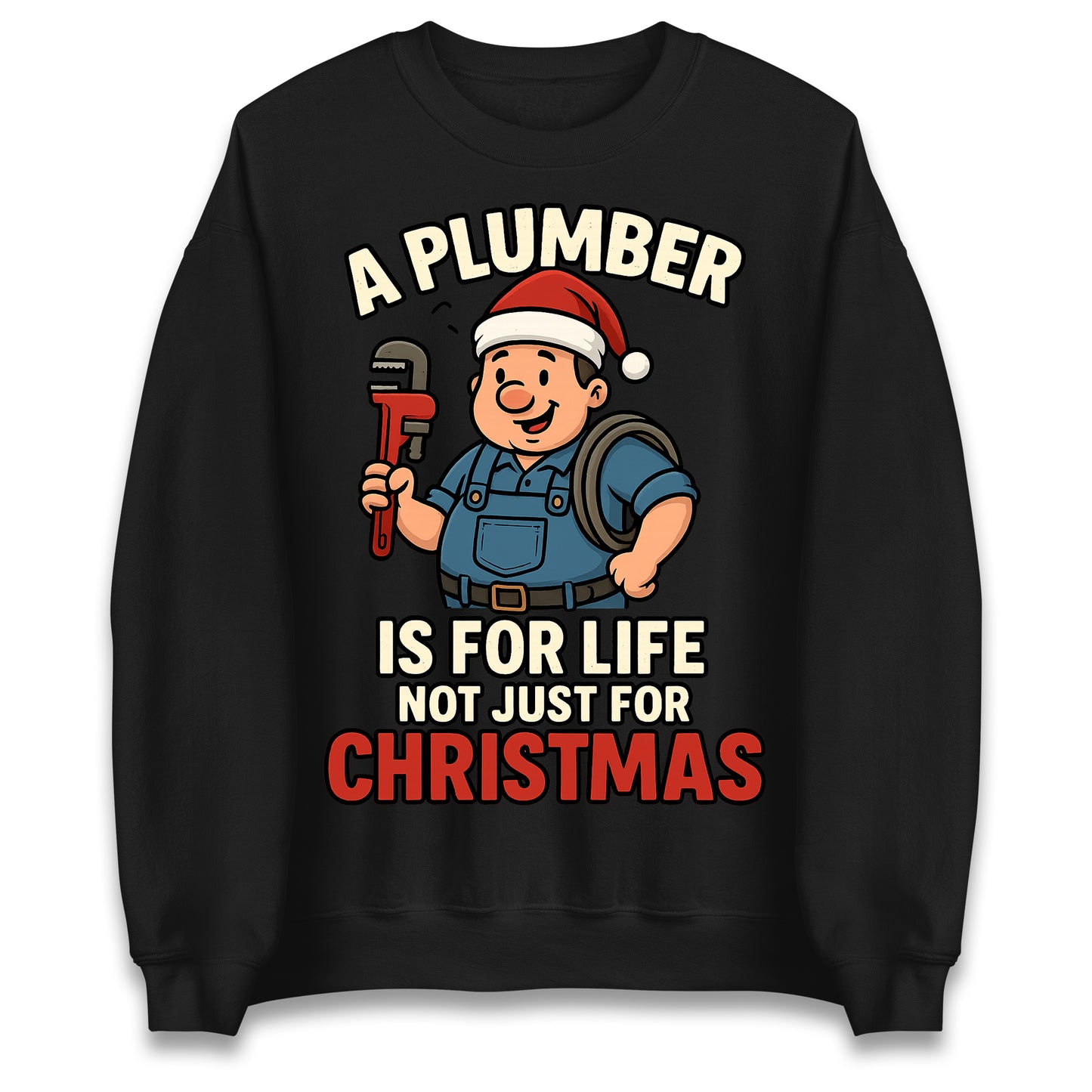 Plumber Christmas Jumper