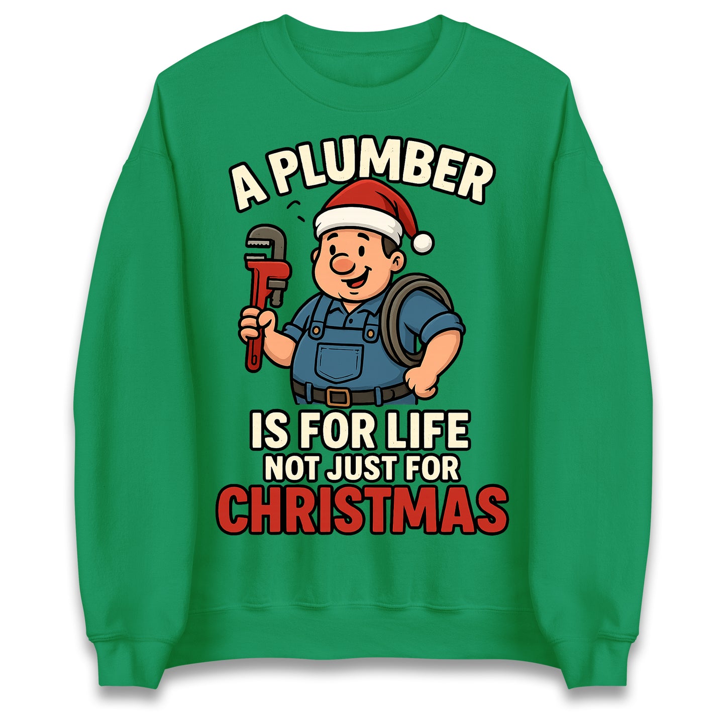 Plumber Christmas Jumper