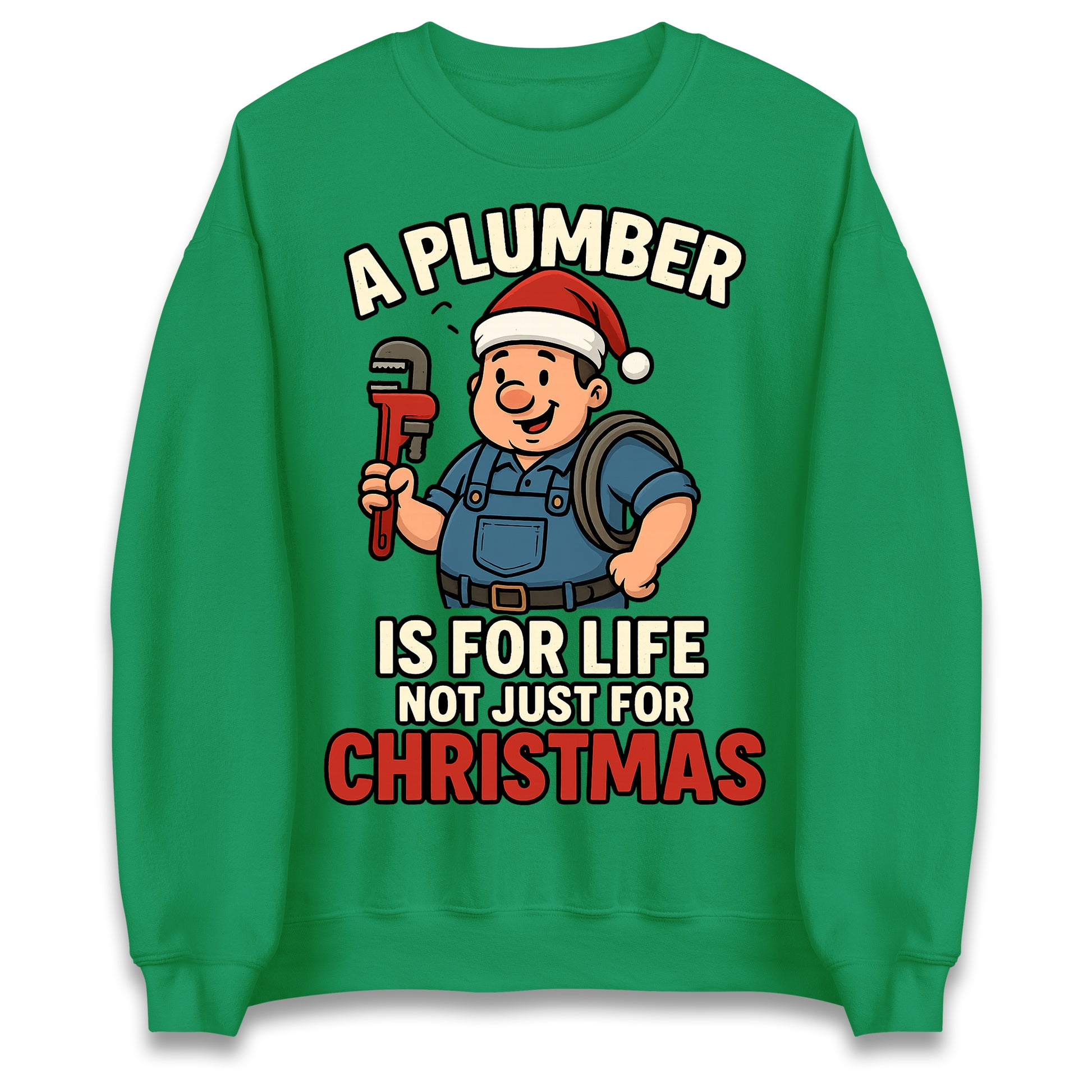 Plumber Christmas Jumper