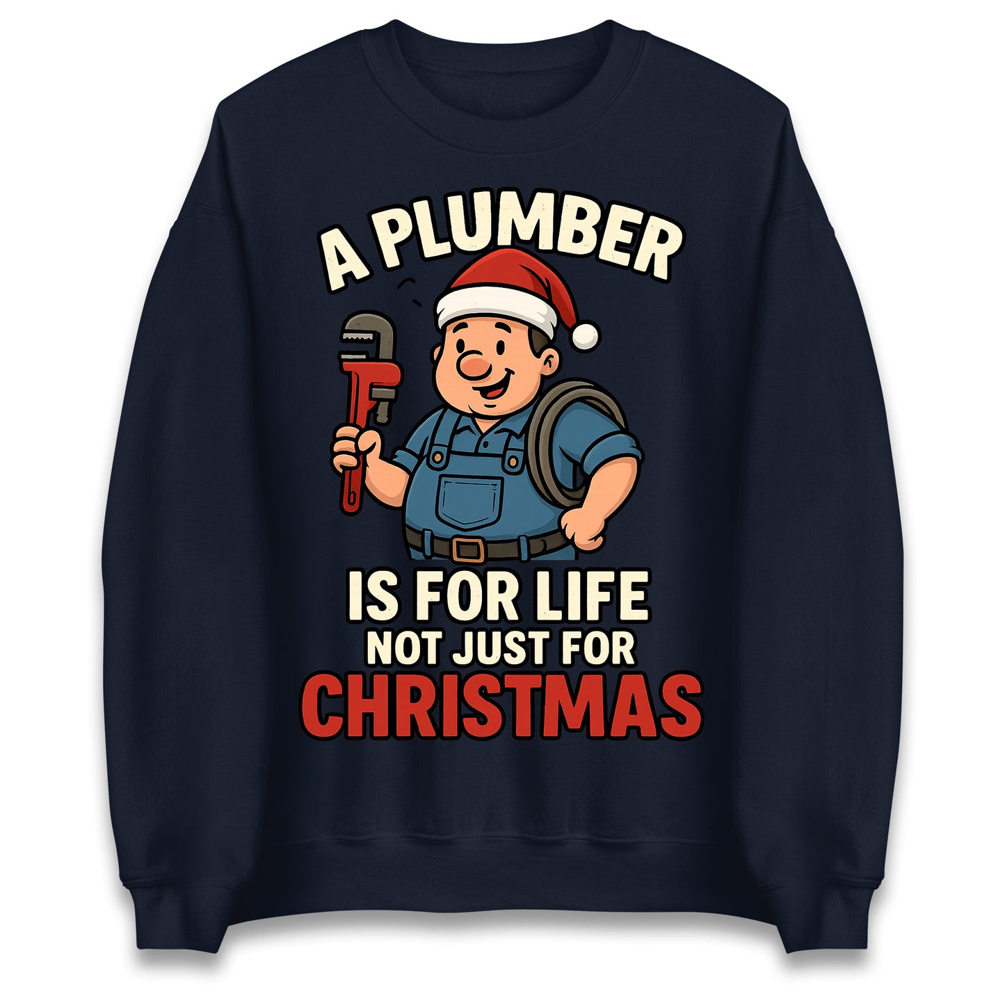 Plumber Christmas Jumper