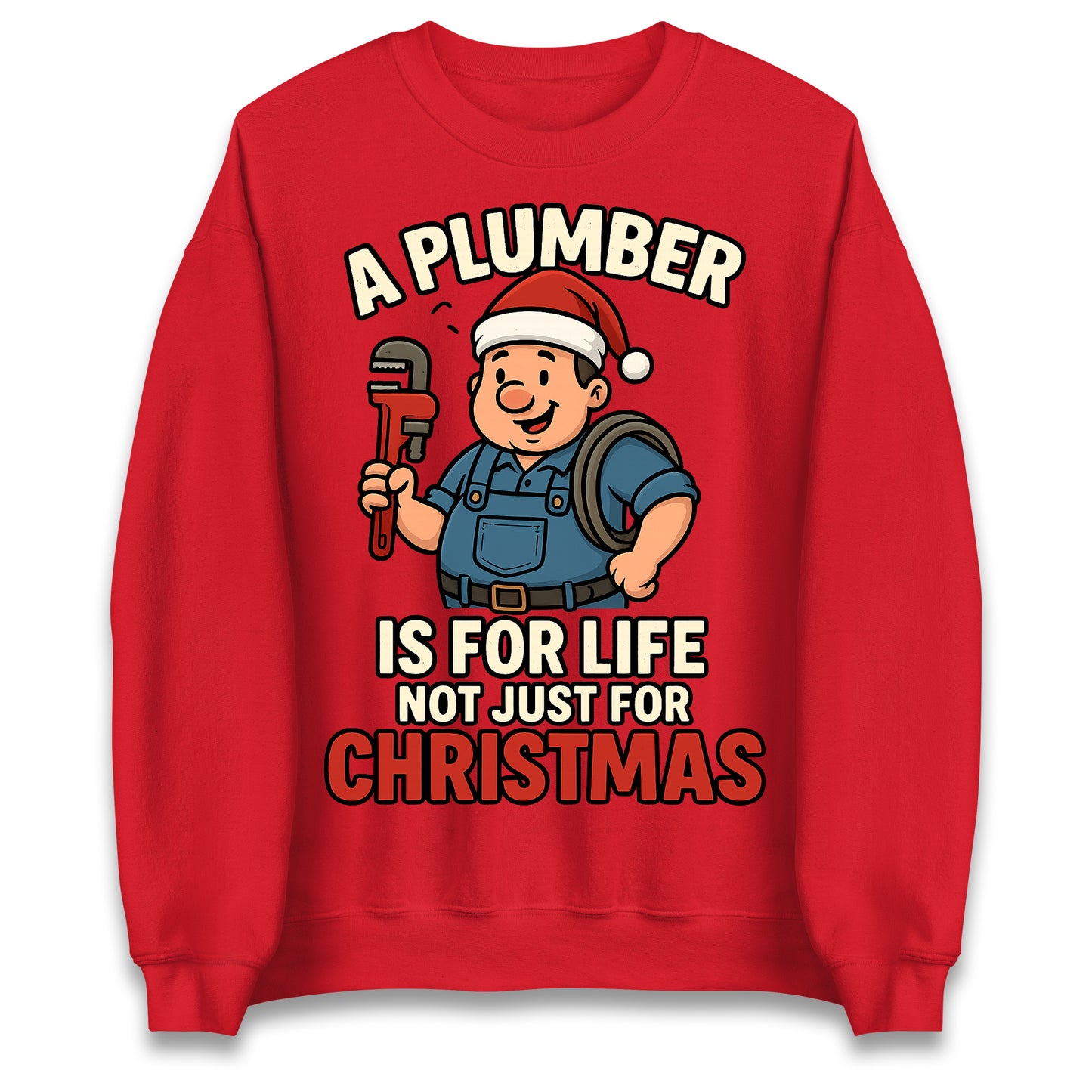 Plumber Christmas Jumper