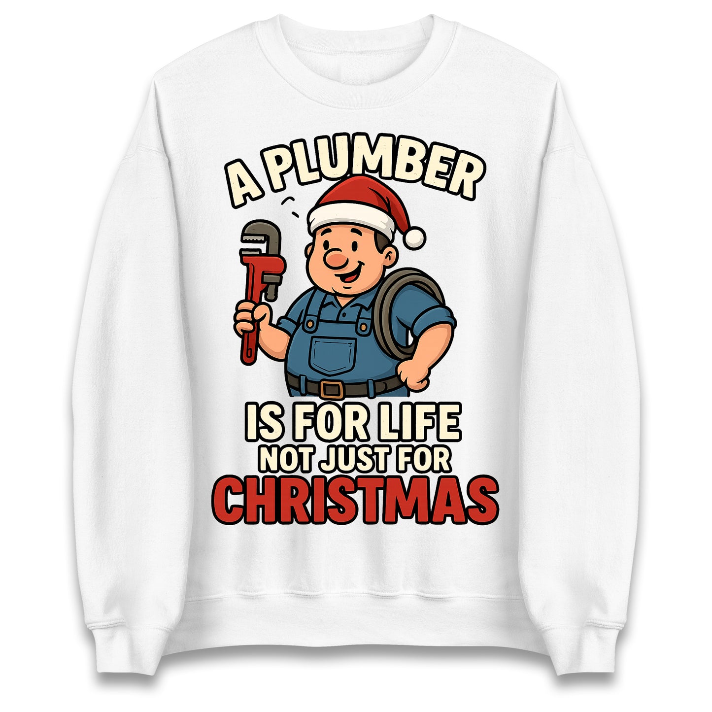 Plumber Christmas Jumper