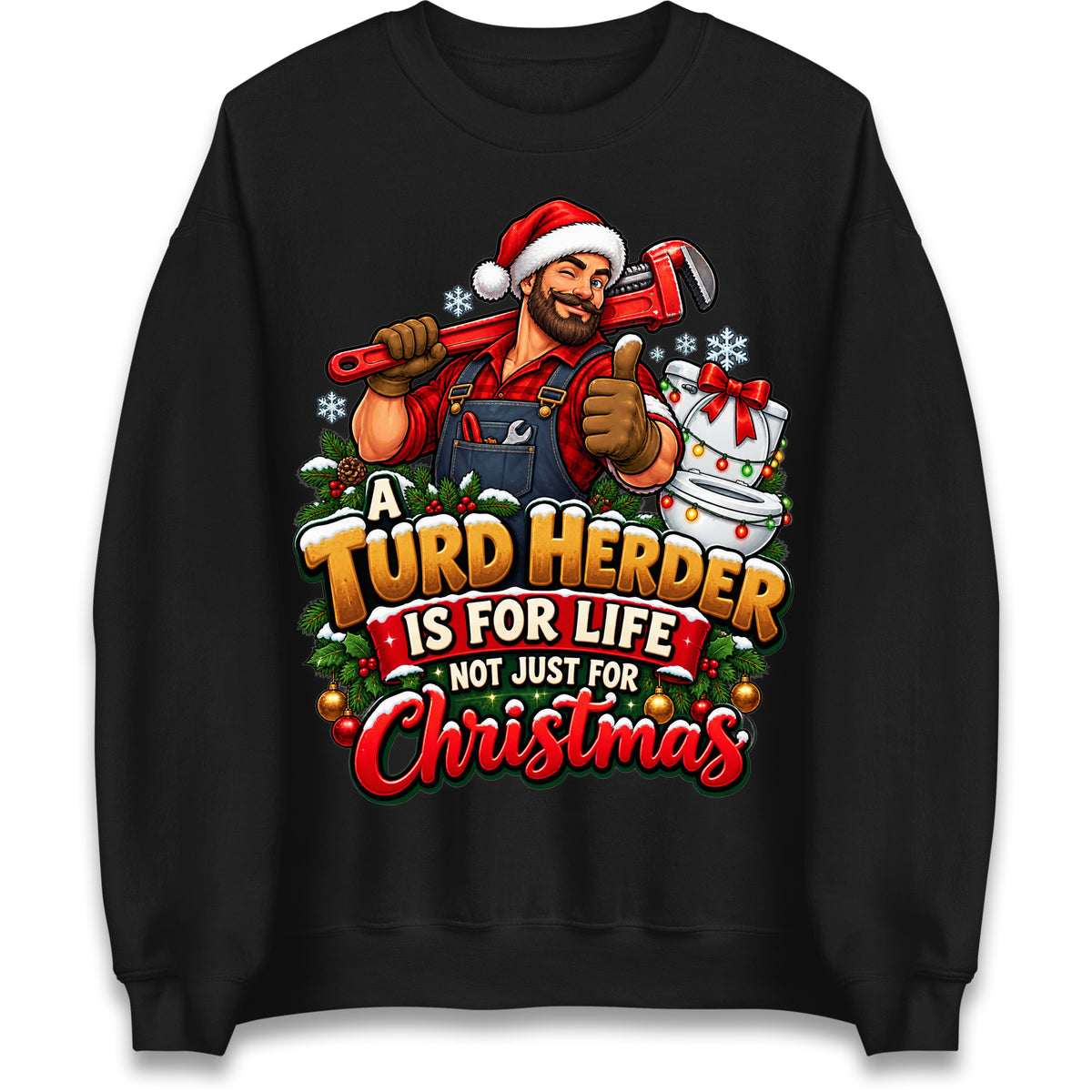 Plumbing Christmas Jumper