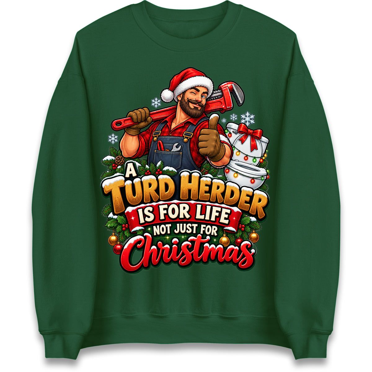 Plumbing Christmas Jumper