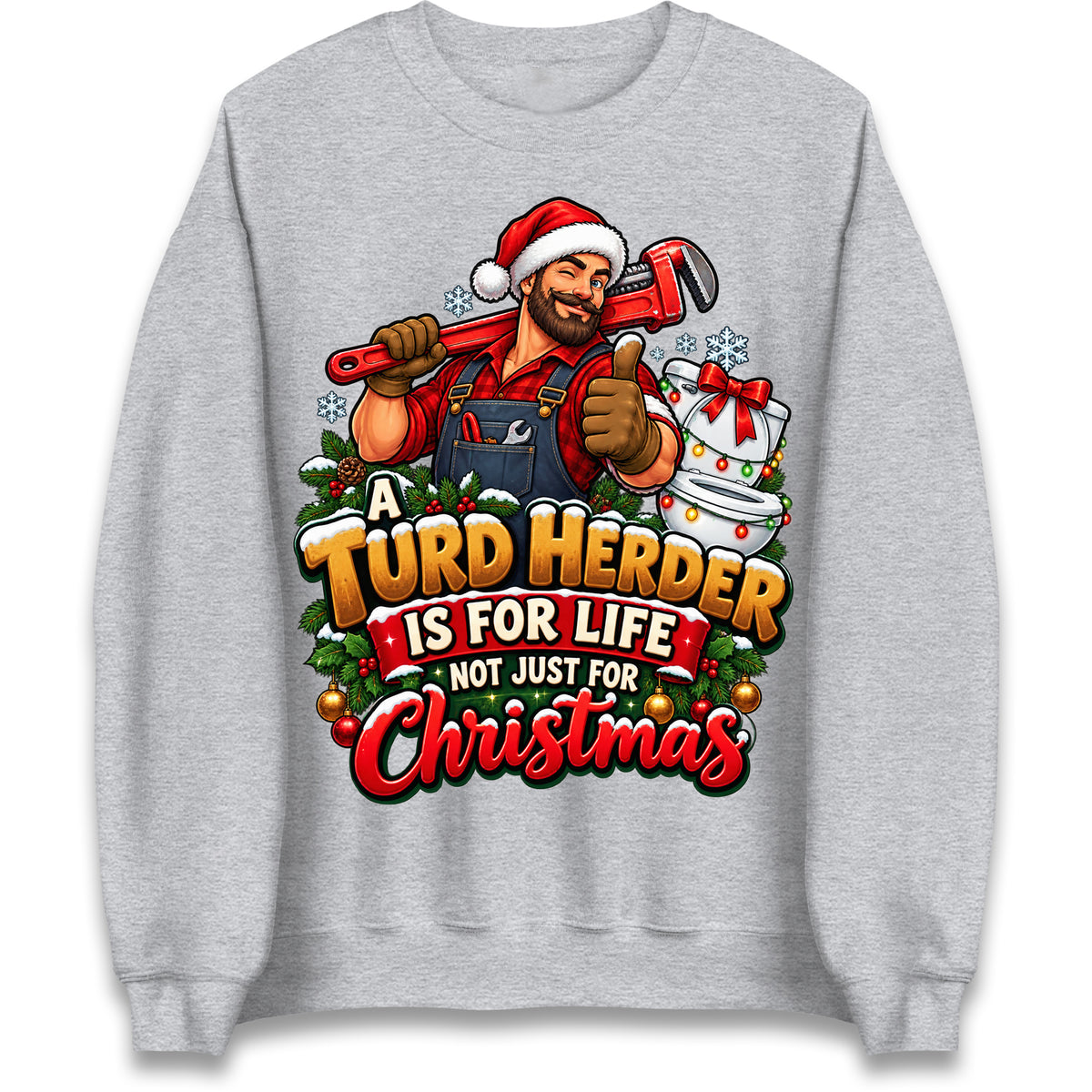 Plumbing Christmas Jumper