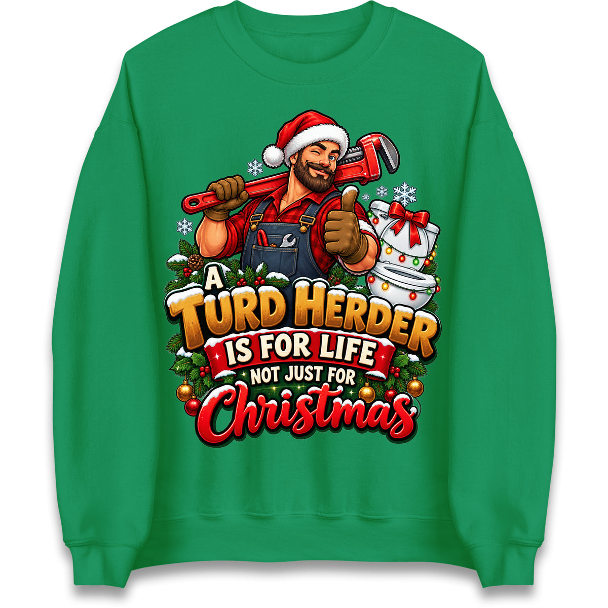 Plumbing Christmas Jumper