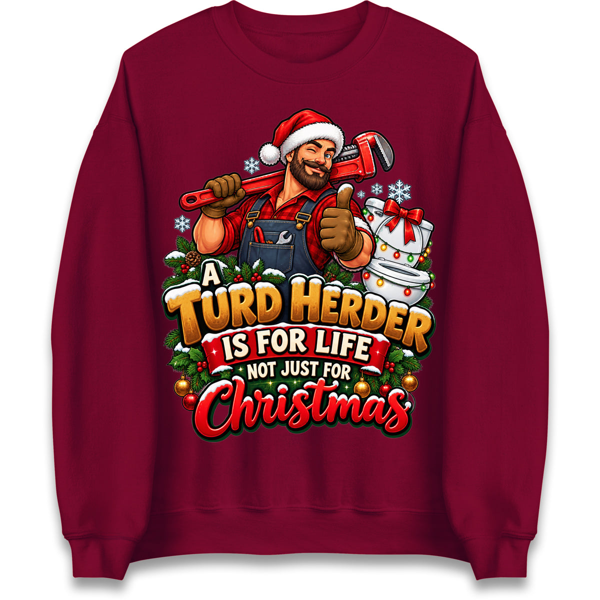 Plumbing Christmas Jumper