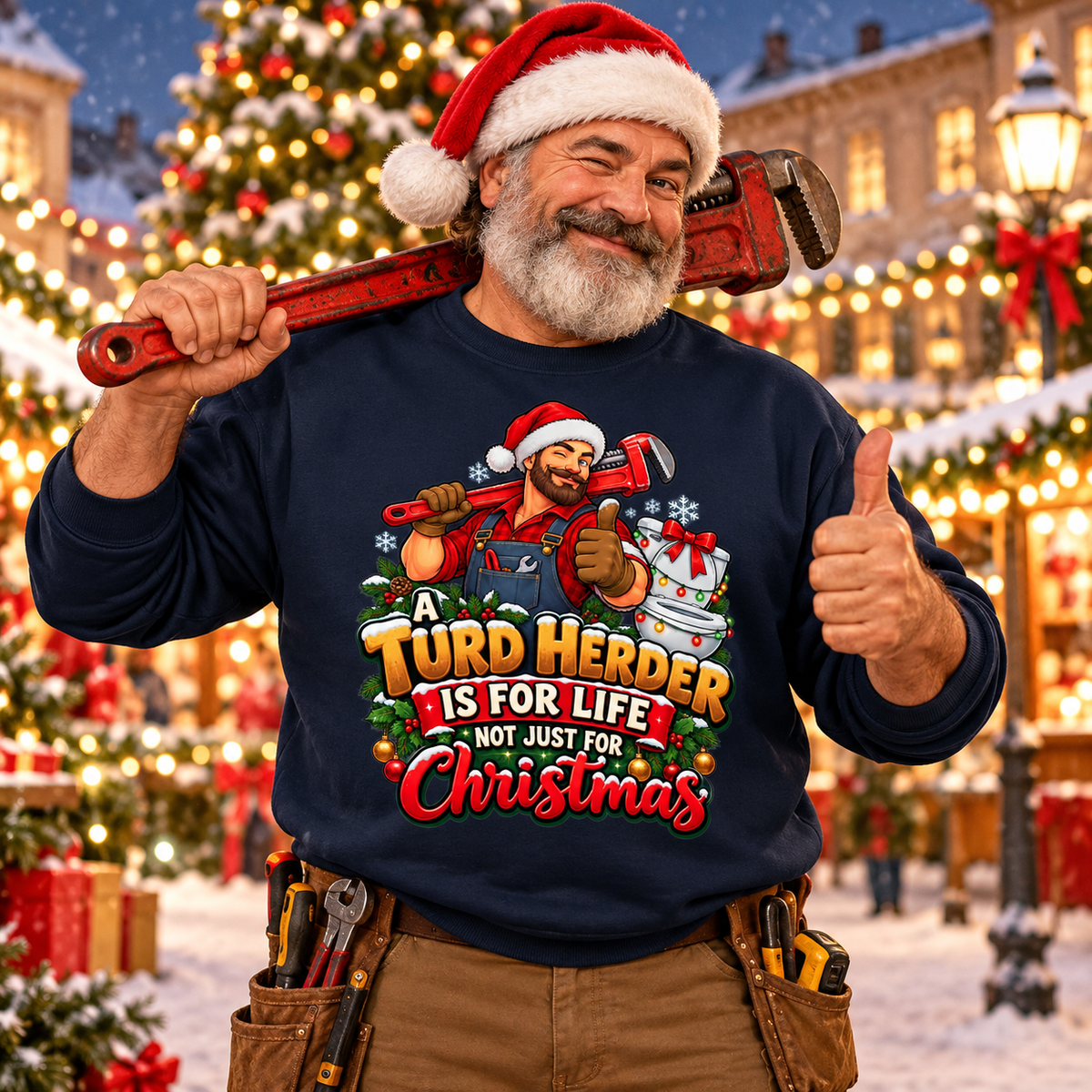 Plumbing Christmas Jumper