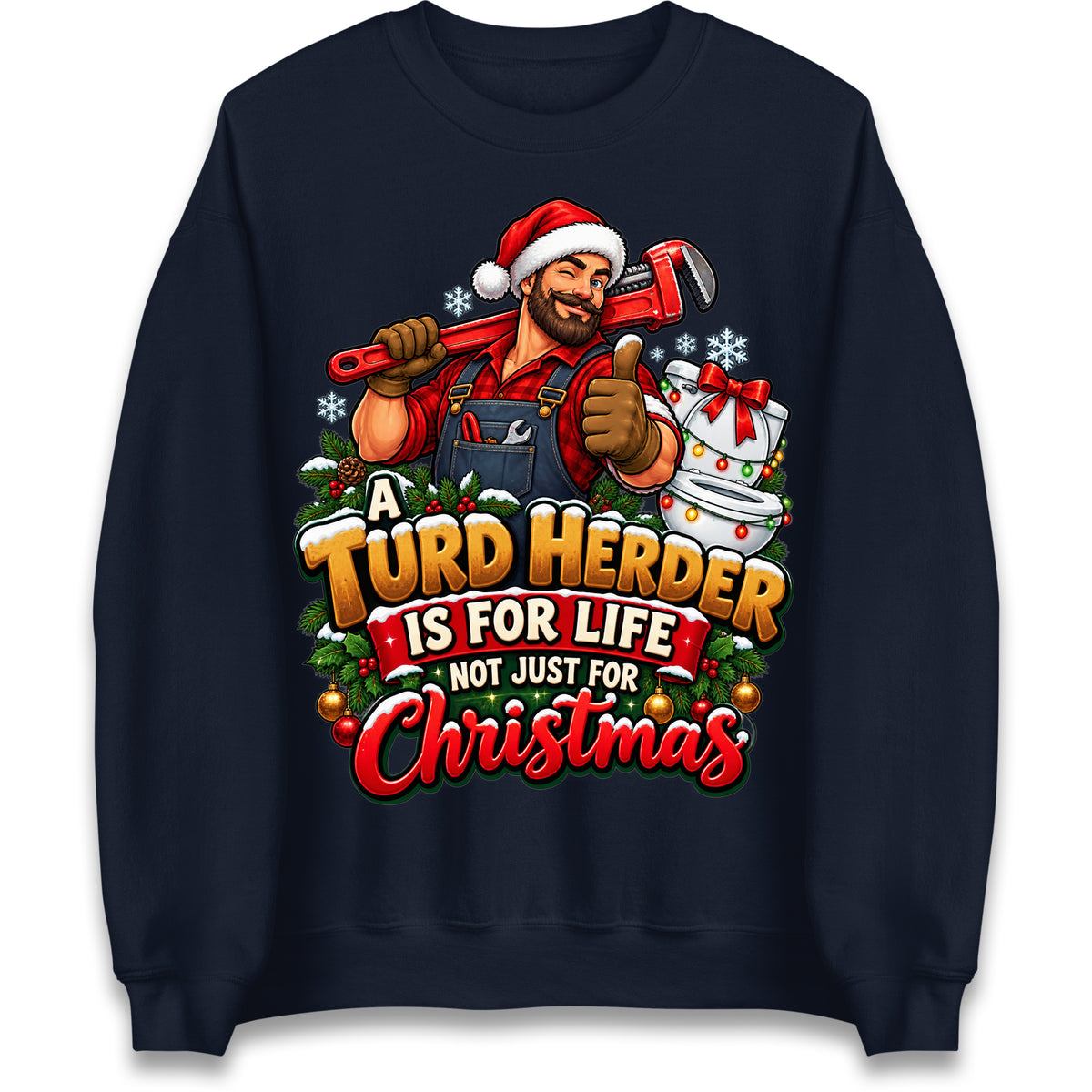 Plumbing Christmas Jumper
