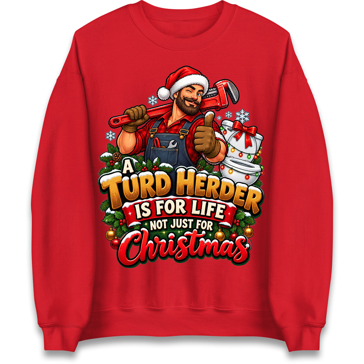 Plumbing Christmas Jumper
