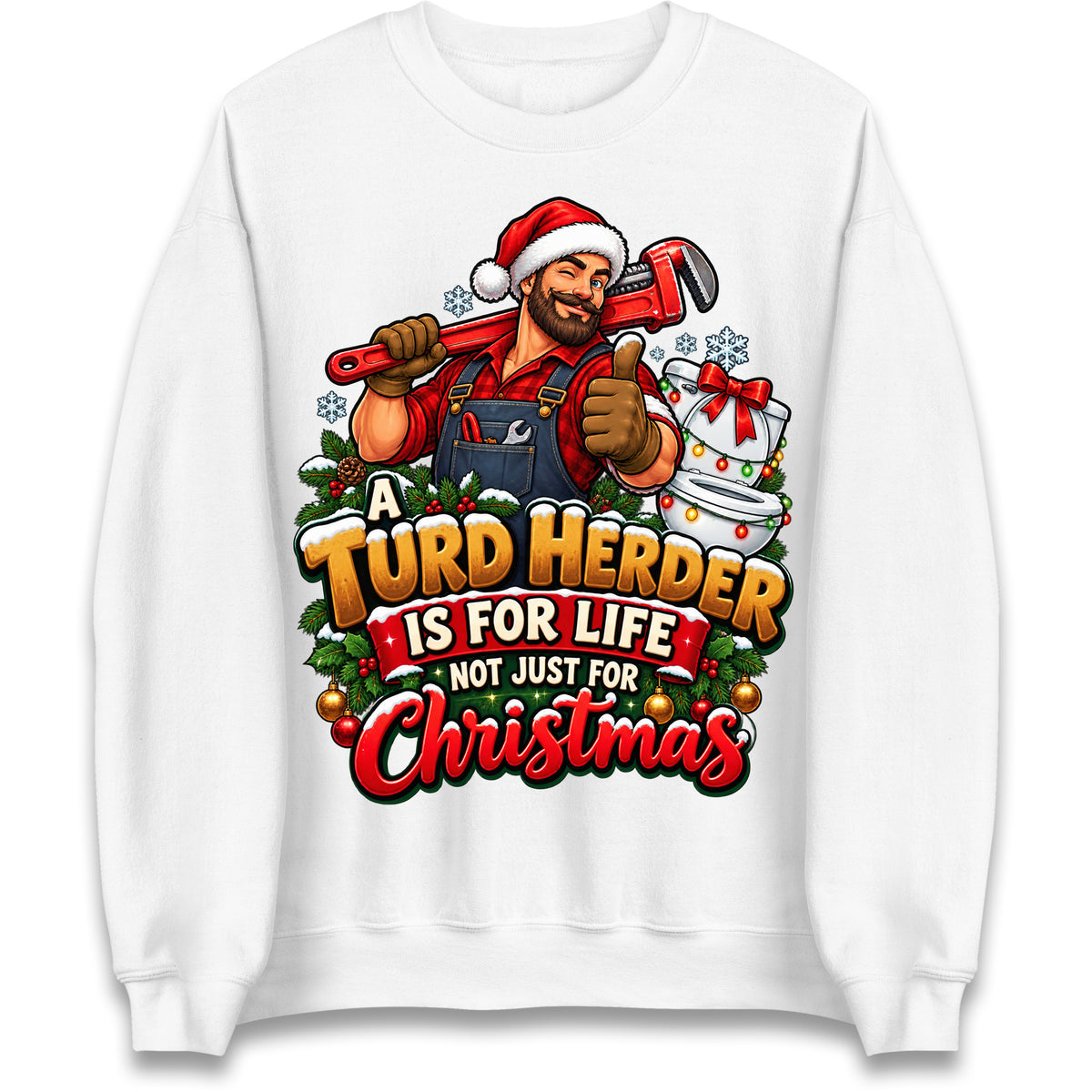 Plumbing Christmas Jumper