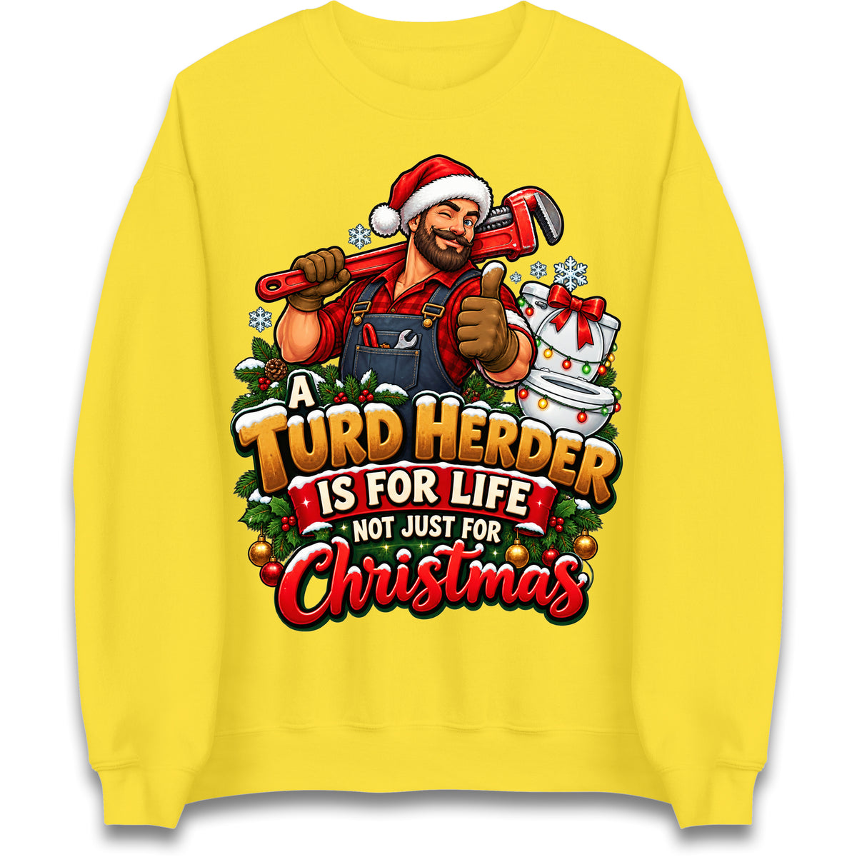 Plumbing Christmas Jumper