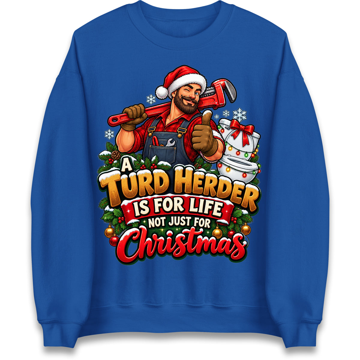 Plumbing Christmas Jumper