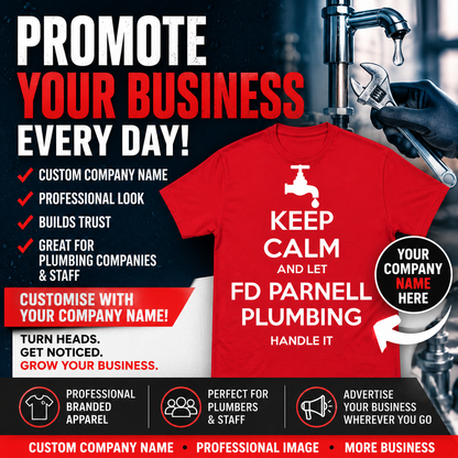 Plumbing T-Shirt Design