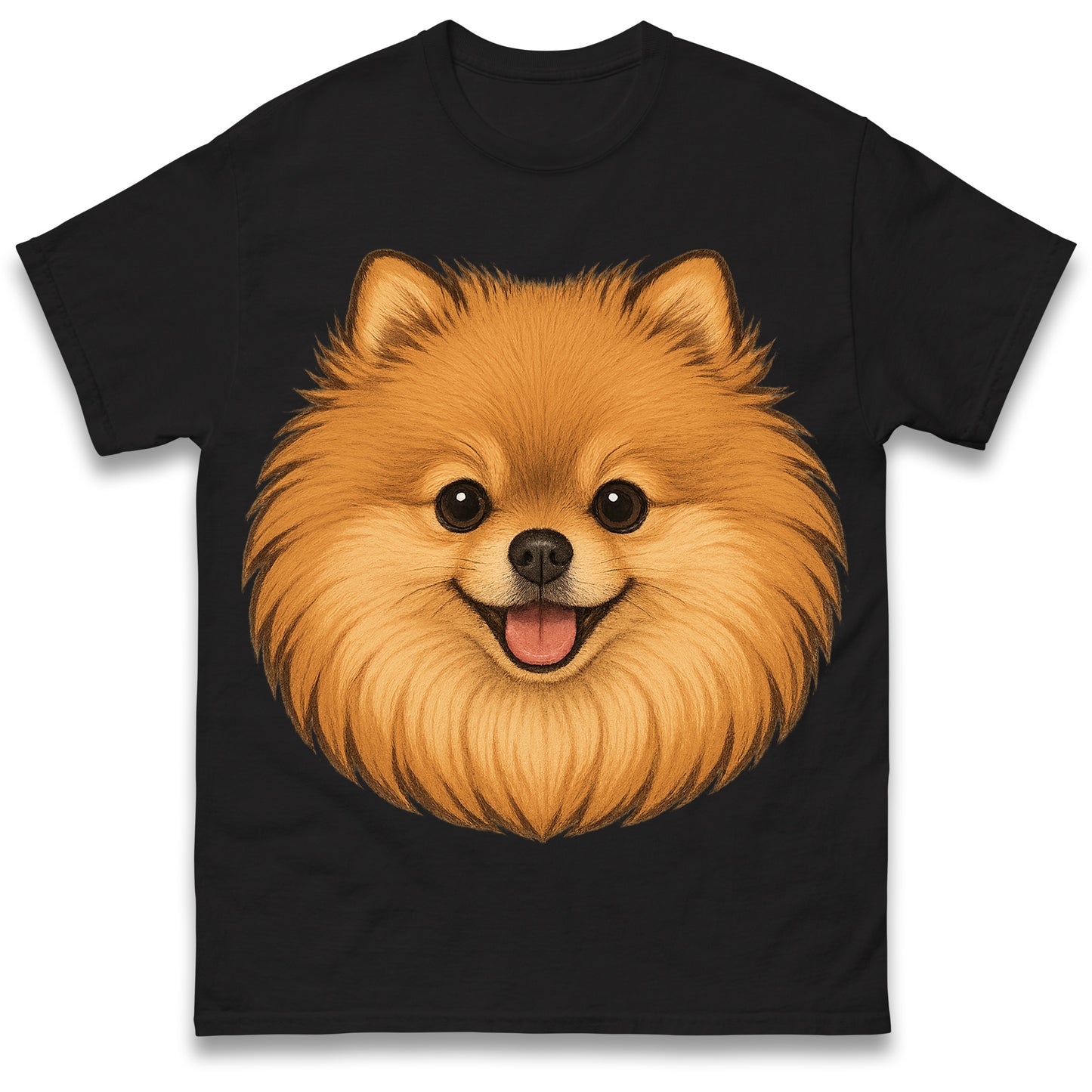 Pomeranian Face T Shirt