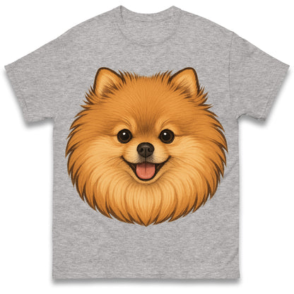 Pomeranian Face T Shirt