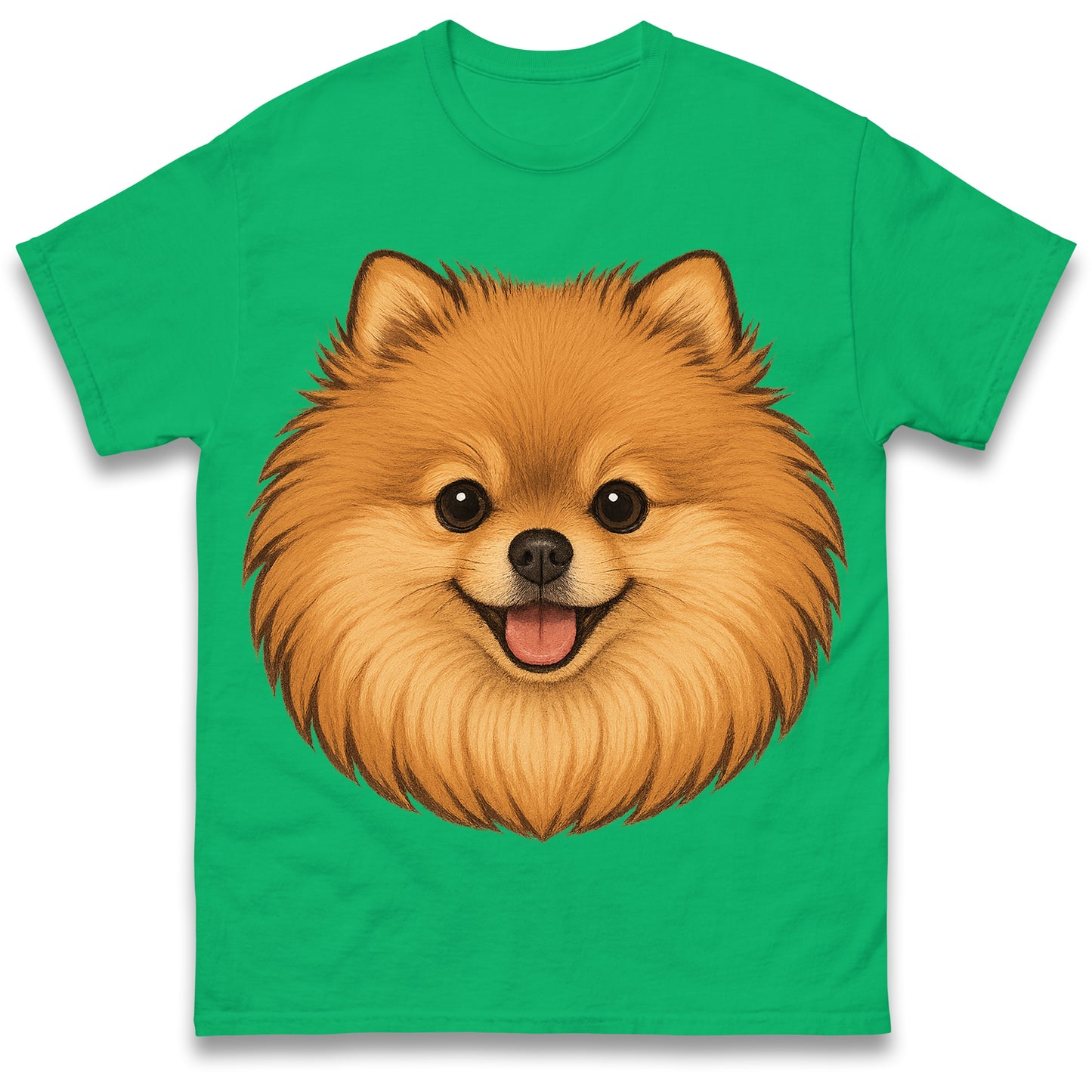 Pomeranian Face T Shirt