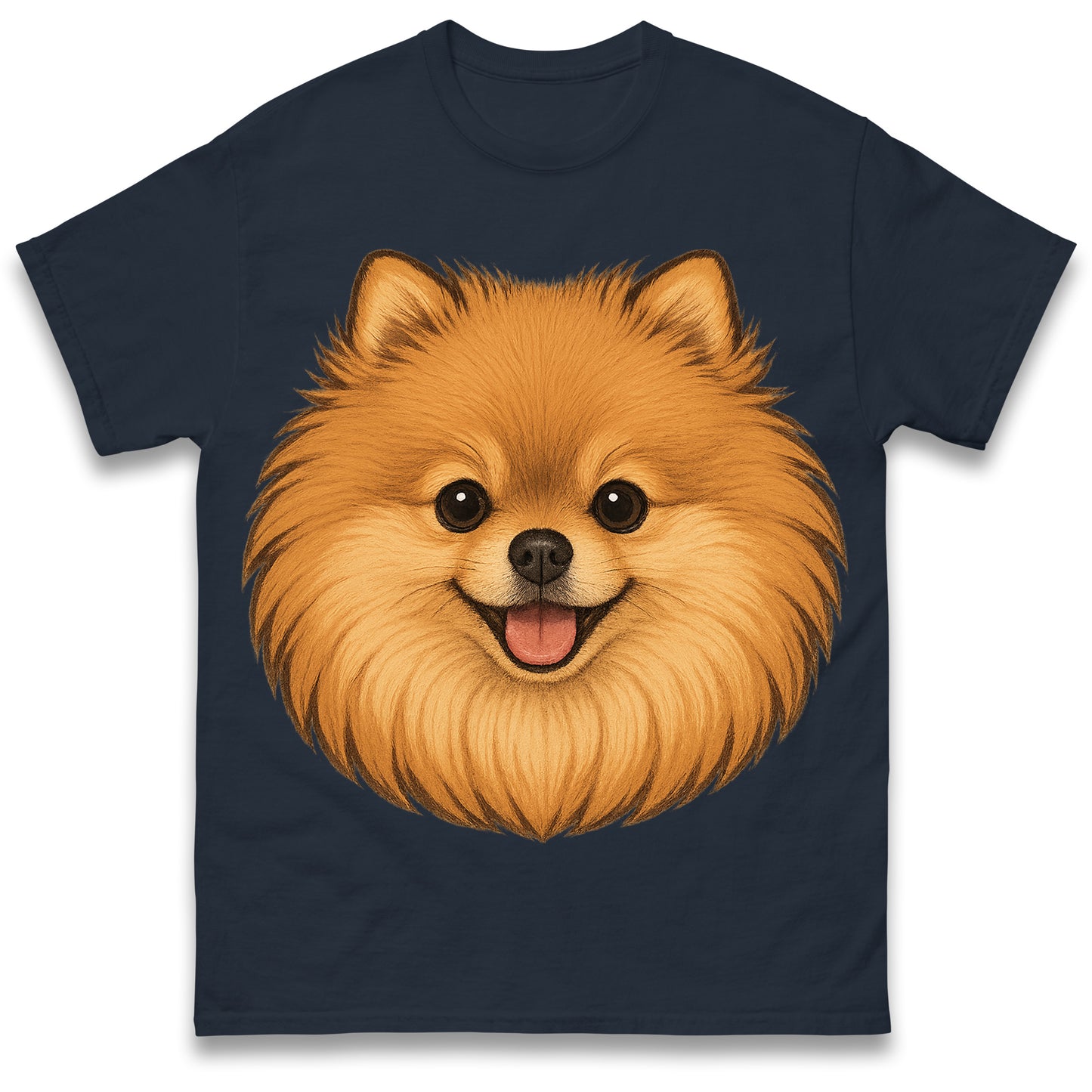 Pomeranian Face T Shirt