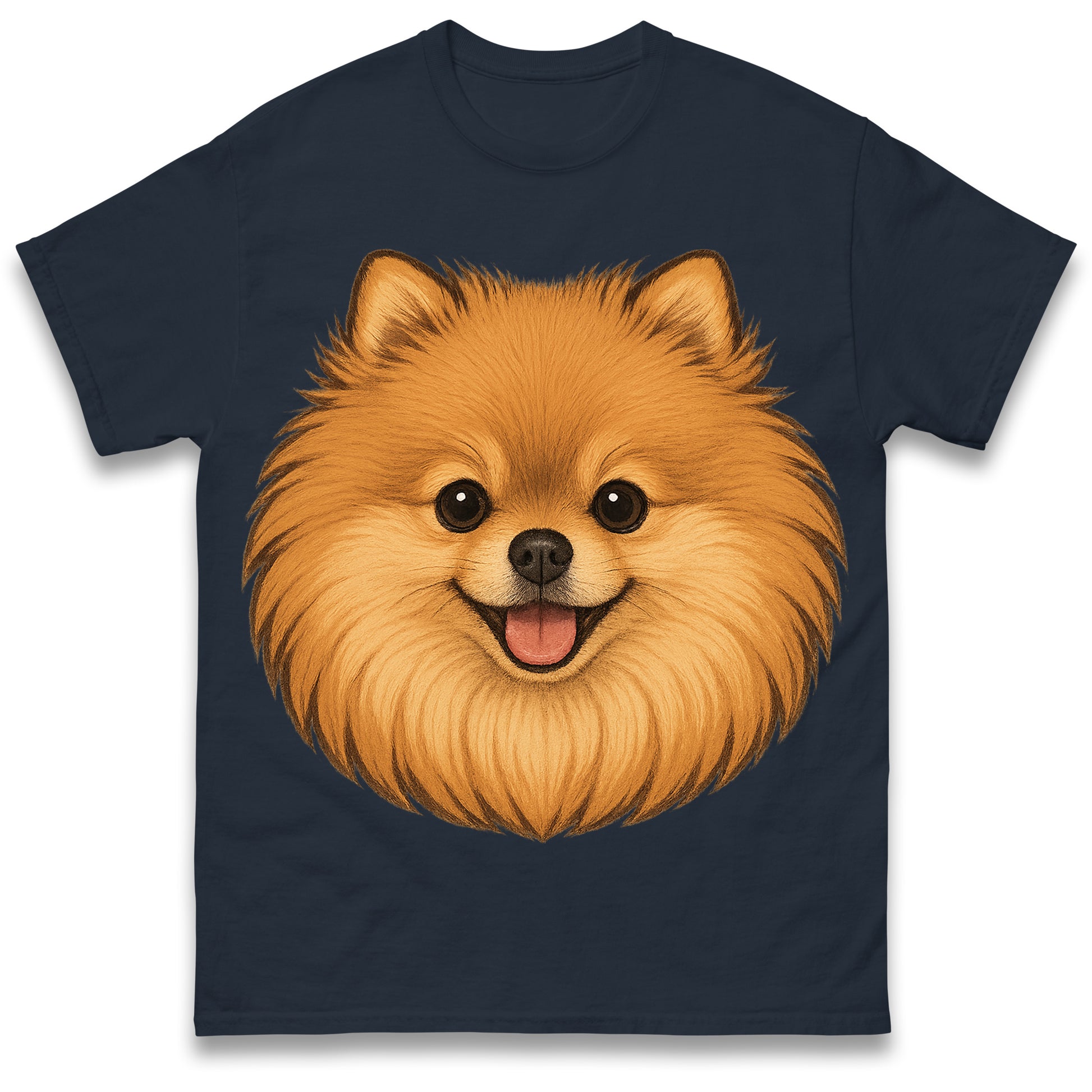 Pomeranian Face T Shirt