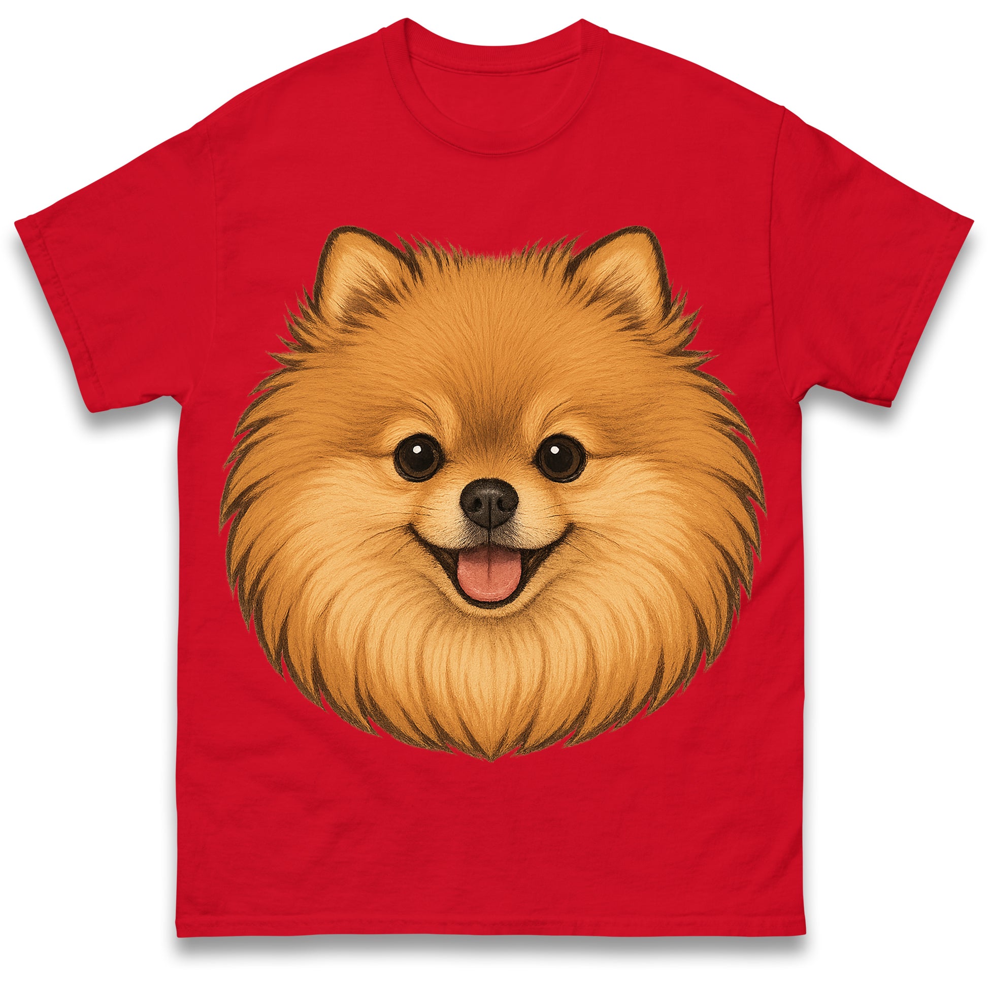 Pomeranian Face T Shirt
