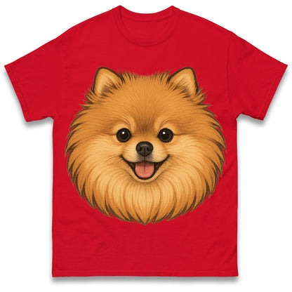Pomeranian Face T Shirt