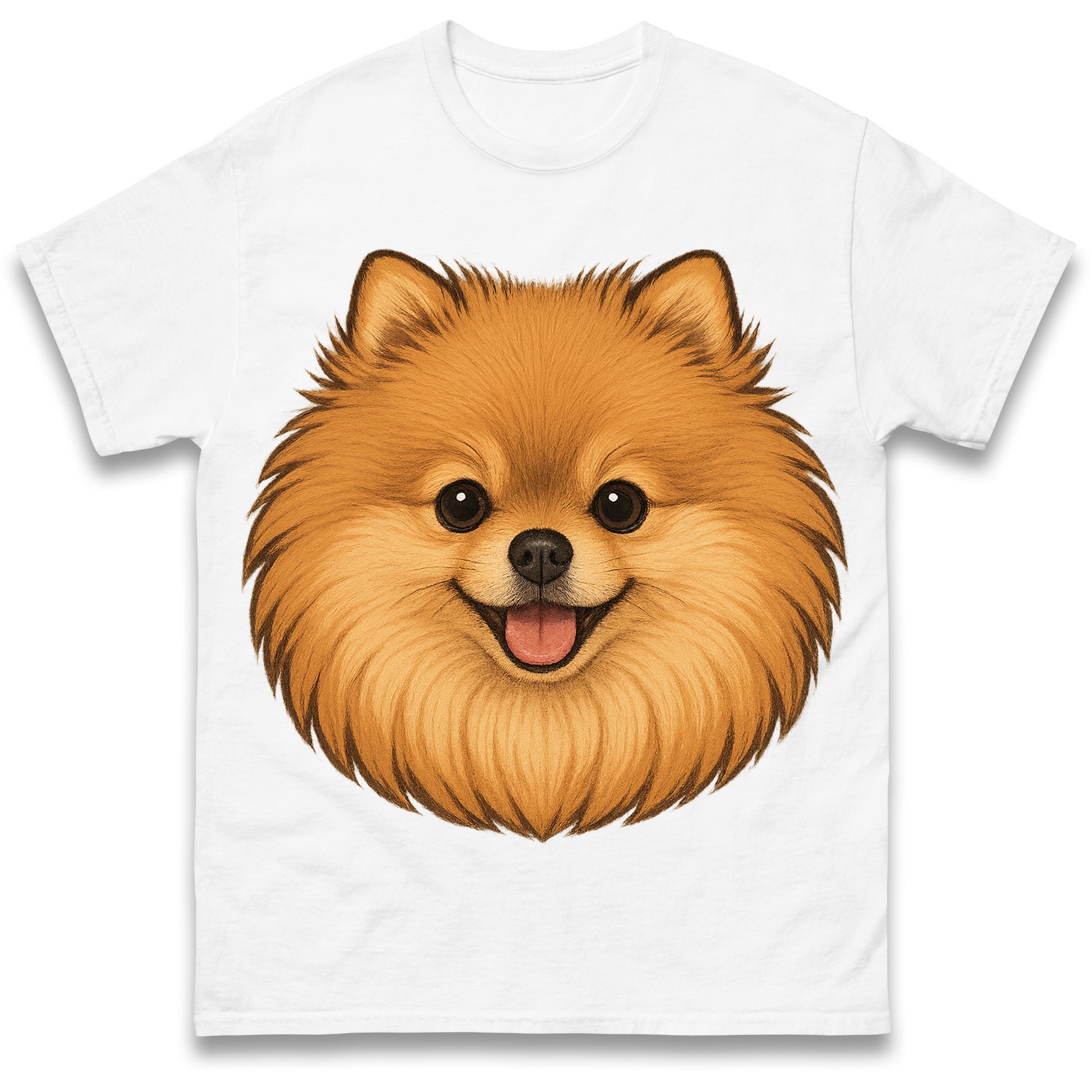 Pomeranian Face T Shirt