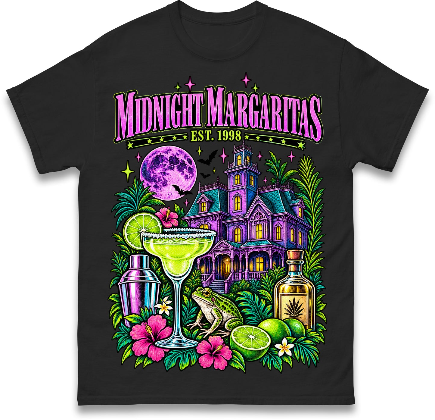 Practical Magic Midnight Margaritas Witchy Halloween Shirt, Spooky Tee