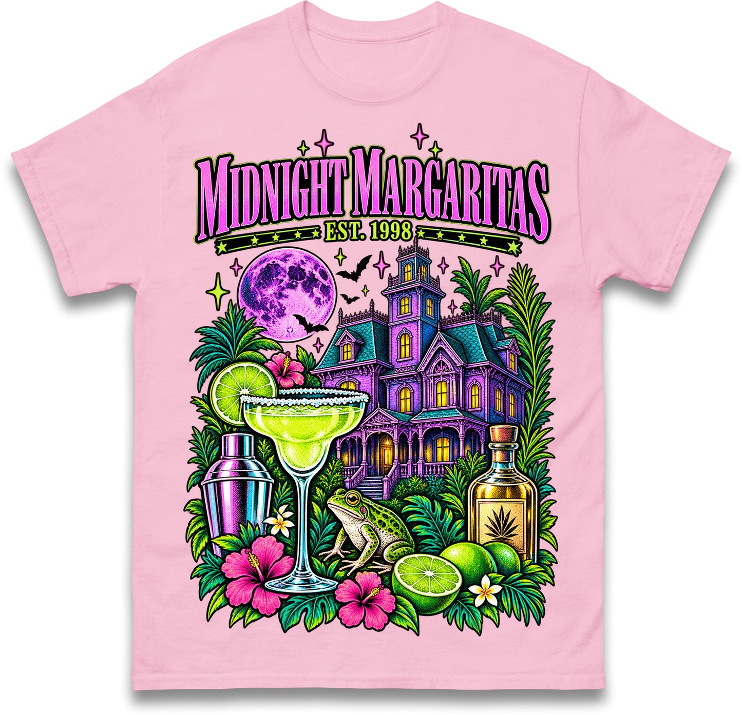 Practical Magic Midnight Margaritas Witchy Halloween Shirt, Spooky Tee