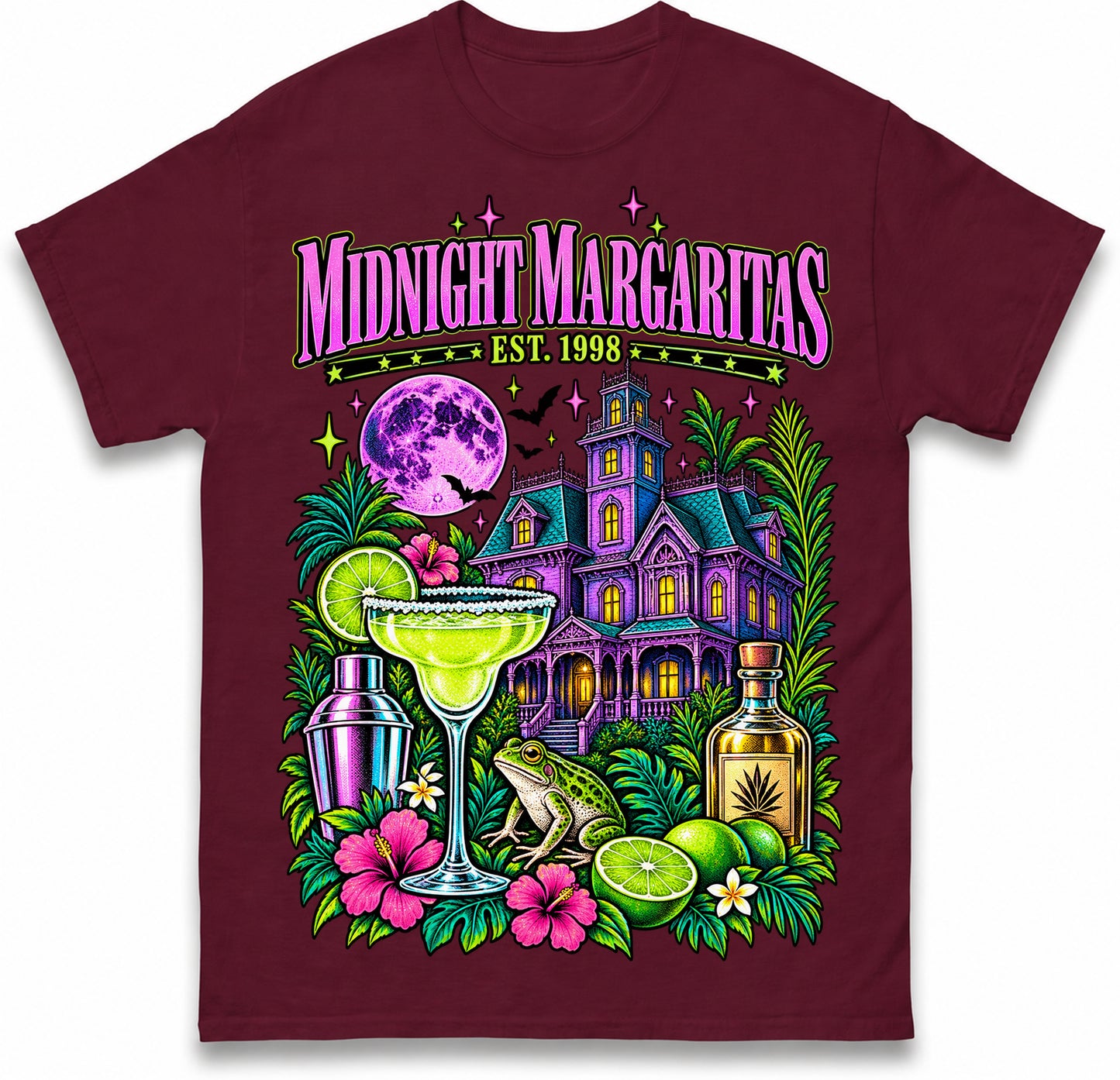 Practical Magic Midnight Margaritas Witchy Halloween Shirt, Spooky Tee