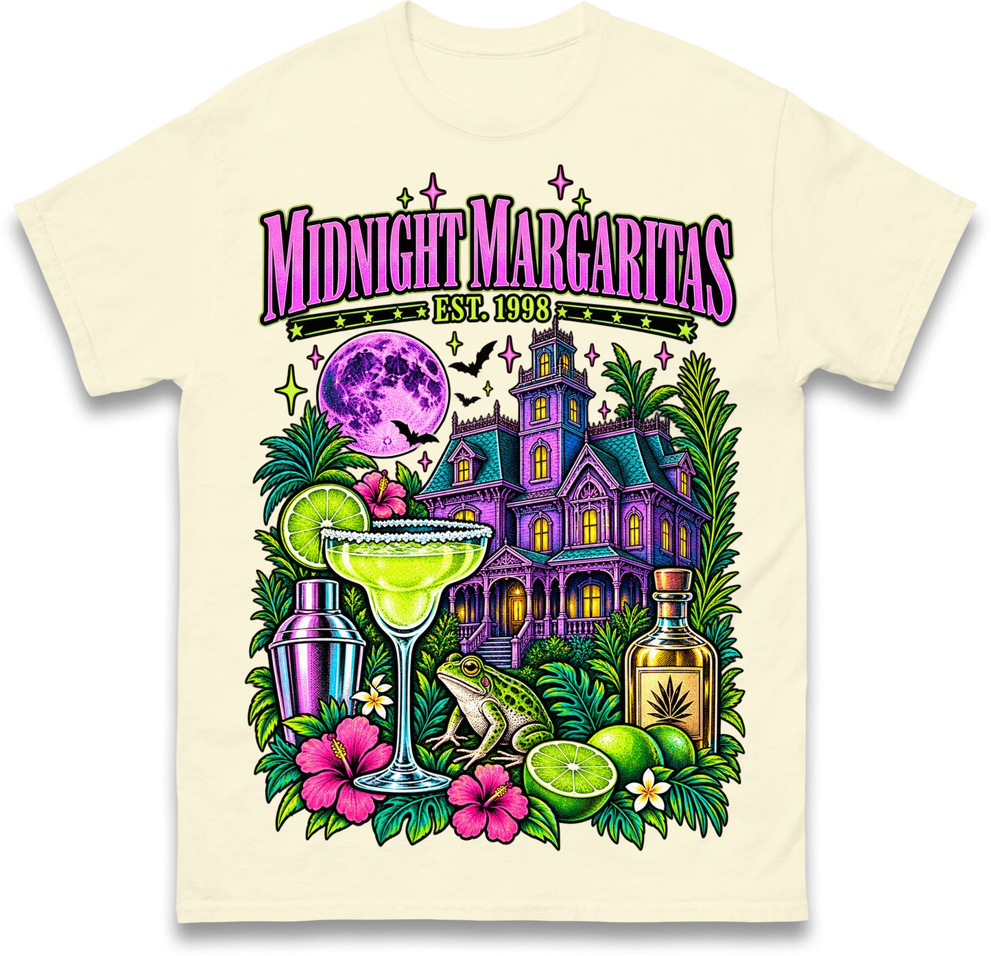 Practical Magic Midnight Margaritas Witchy Halloween Shirt, Spooky Tee