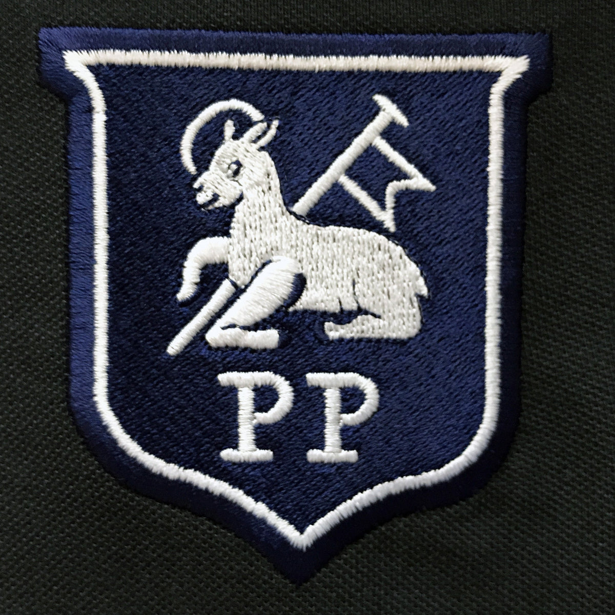 Retro Preston Embroidered Badge