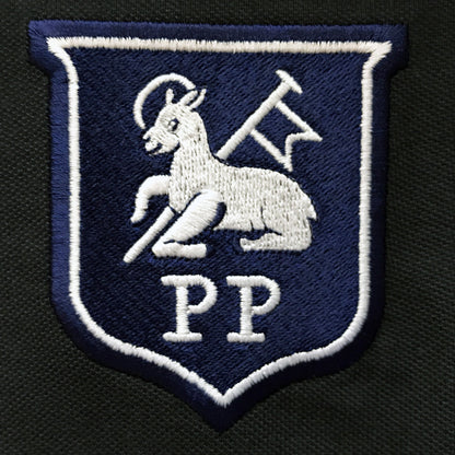 Retro Preston Embroidered Badge