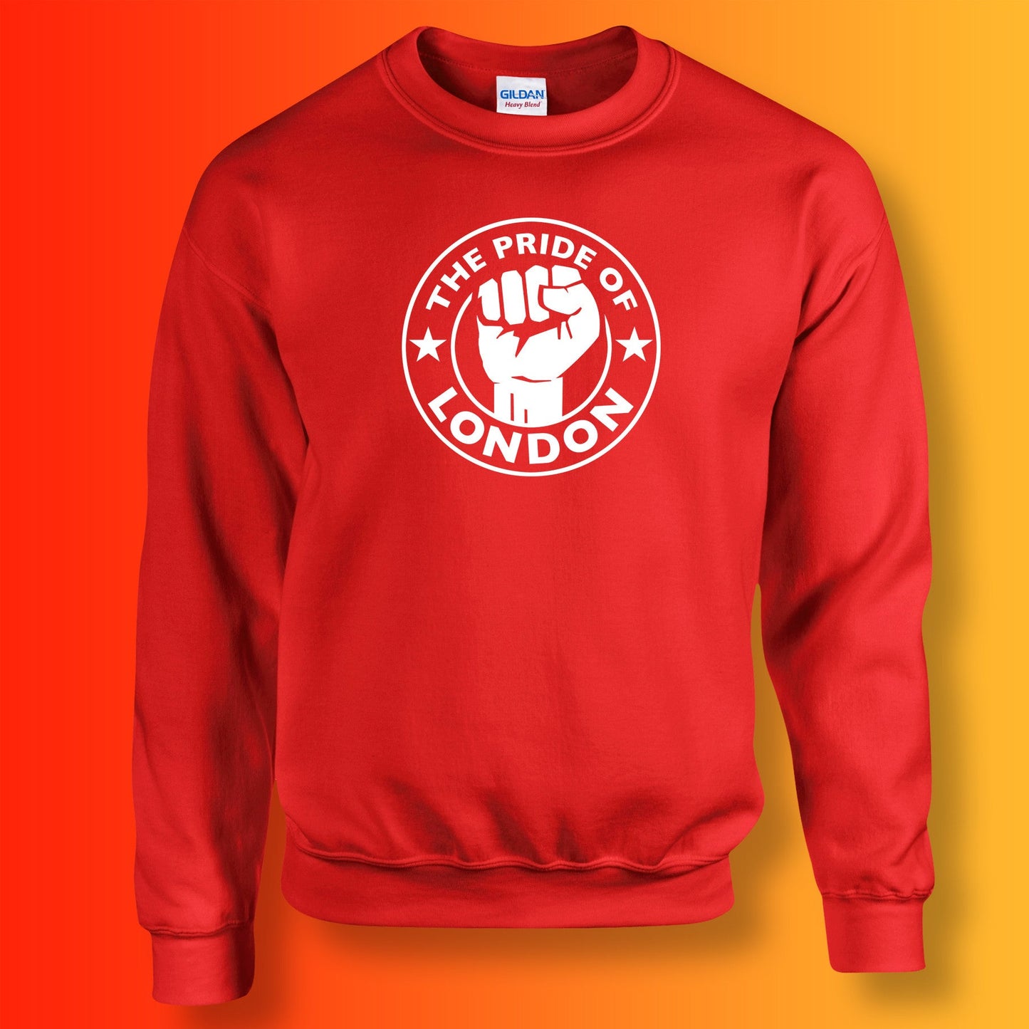 The Pride of London Sweater Red White
