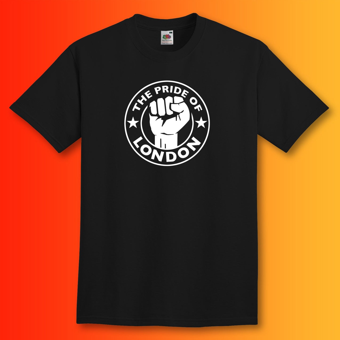 The Pride of London Shirt Black White