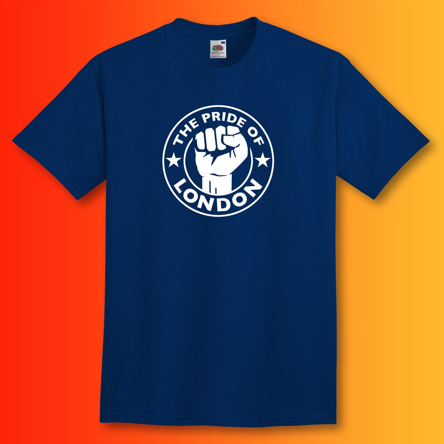 The Pride of London Shirt Navy White
