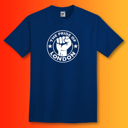 The Pride of London Shirt Navy White