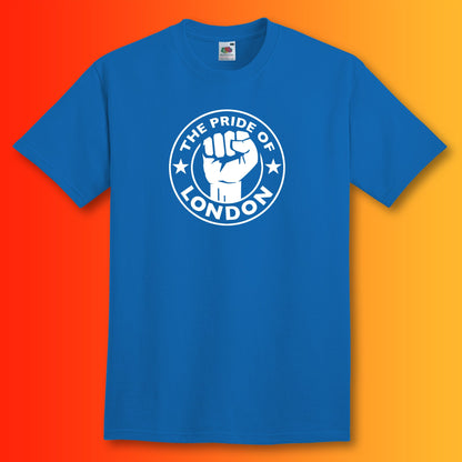 The Pride of London Shirt Royal Blue White
